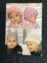 Load image into Gallery viewer, Sirdar Baby Accessories(hats,booties,shawls,blankets)Patterns