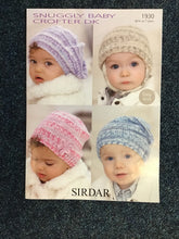 Load image into Gallery viewer, Sirdar Baby Accessories(hats,booties,shawls,blankets)Patterns
