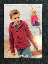 Load image into Gallery viewer, Sirdar Baby/Kids Aran Patterns