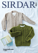 Load image into Gallery viewer, Sirdar Baby/Kids Aran Patterns