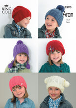 Load image into Gallery viewer, King Cole  Baby Accessories(hats,booties,shawls,blankets)Patterns