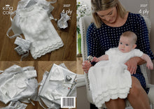 Load image into Gallery viewer, King Cole  Baby Accessories(hats,booties,shawls,blankets)Patterns