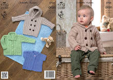 Load image into Gallery viewer, King Cole Baby/Kids Aran Patterns