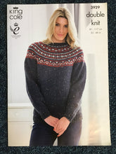 Load image into Gallery viewer, King Cole Adult Double Knit Patterns