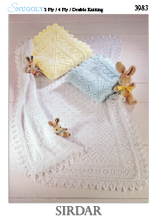 Load image into Gallery viewer, Sirdar Baby Accessories(hats,booties,shawls,blankets)Patterns