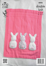 Load image into Gallery viewer, King Cole  Baby Accessories(hats,booties,shawls,blankets)Patterns