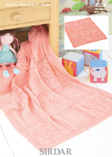 Load image into Gallery viewer, Sirdar Baby Accessories(hats,booties,shawls,blankets)Patterns