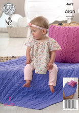 Load image into Gallery viewer, King Cole  Baby Accessories(hats,booties,shawls,blankets)Patterns