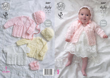 Load image into Gallery viewer, King Cole Baby 4Ply Patterns