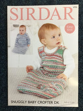 Load image into Gallery viewer, Sirdar Baby Accessories(hats,booties,shawls,blankets)Patterns