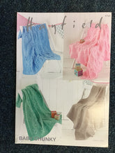 Load image into Gallery viewer, Sirdar Baby Accessories(hats,booties,shawls,blankets)Patterns