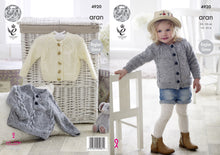Load image into Gallery viewer, King Cole Baby/Kids Aran Patterns