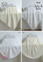 Load image into Gallery viewer, King Cole  Baby Accessories(hats,booties,shawls,blankets)Patterns