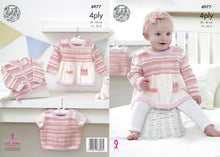 Load image into Gallery viewer, King Cole Baby 4Ply Patterns
