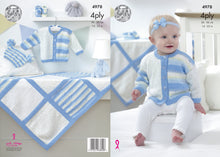 Load image into Gallery viewer, King Cole Baby 4Ply Patterns