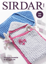 Load image into Gallery viewer, Sirdar Baby Accessories(hats,booties,shawls,blankets)Patterns
