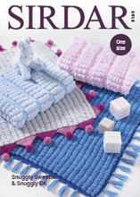 Load image into Gallery viewer, Sirdar Baby Accessories(hats,booties,shawls,blankets)Patterns