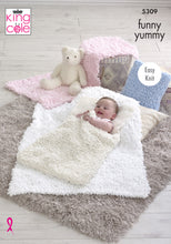 Load image into Gallery viewer, King Cole  Baby Accessories(hats,booties,shawls,blankets)Patterns