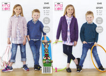 Load image into Gallery viewer, King Cole Baby/Kids Aran Patterns