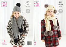 Load image into Gallery viewer, King Cole  Baby Accessories(hats,booties,shawls,blankets)Patterns