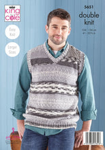 Load image into Gallery viewer, King Cole Adult Double Knit Patterns