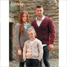 Load image into Gallery viewer, Wendy Adult Aran Patterns
