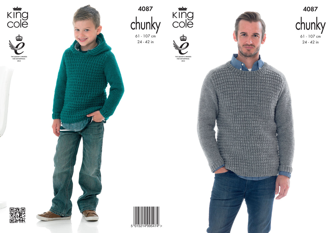 King Cole Adult's Chunky Patterns
