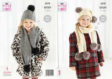 Load image into Gallery viewer, King Cole  Baby Accessories(hats,booties,shawls,blankets)Patterns
