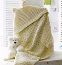 Load image into Gallery viewer, James C Brett  Baby Accessories(hats,booties,shawls,blankets)Patterns
