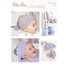 Load image into Gallery viewer, Wendy  Baby Accessories(hats,booties,shawls,blankets)Patterns
